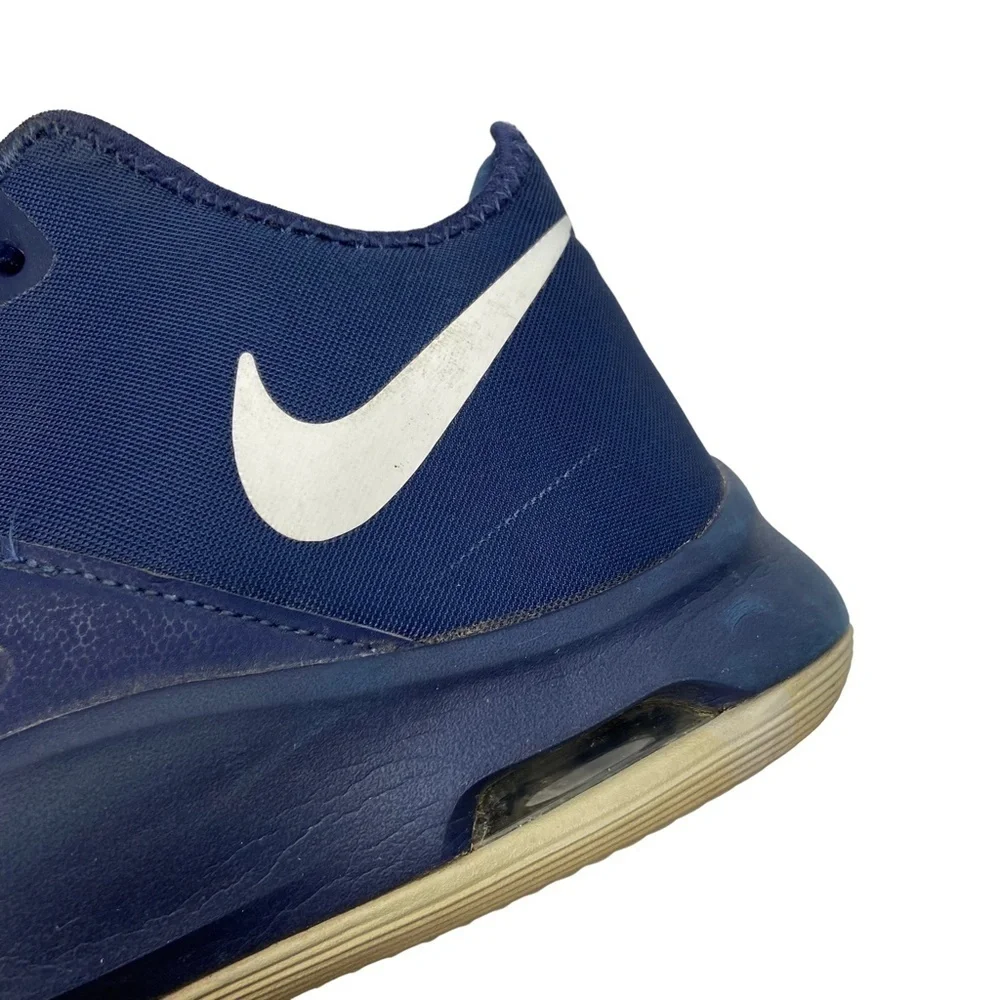 Nike Air Versitile III Shoes Navy Blue and Gray Athletic Basketball Size 12‎